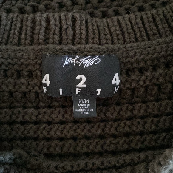 Lord & Taylor 424 Fifth Knit Vest - Picture 6 of 7